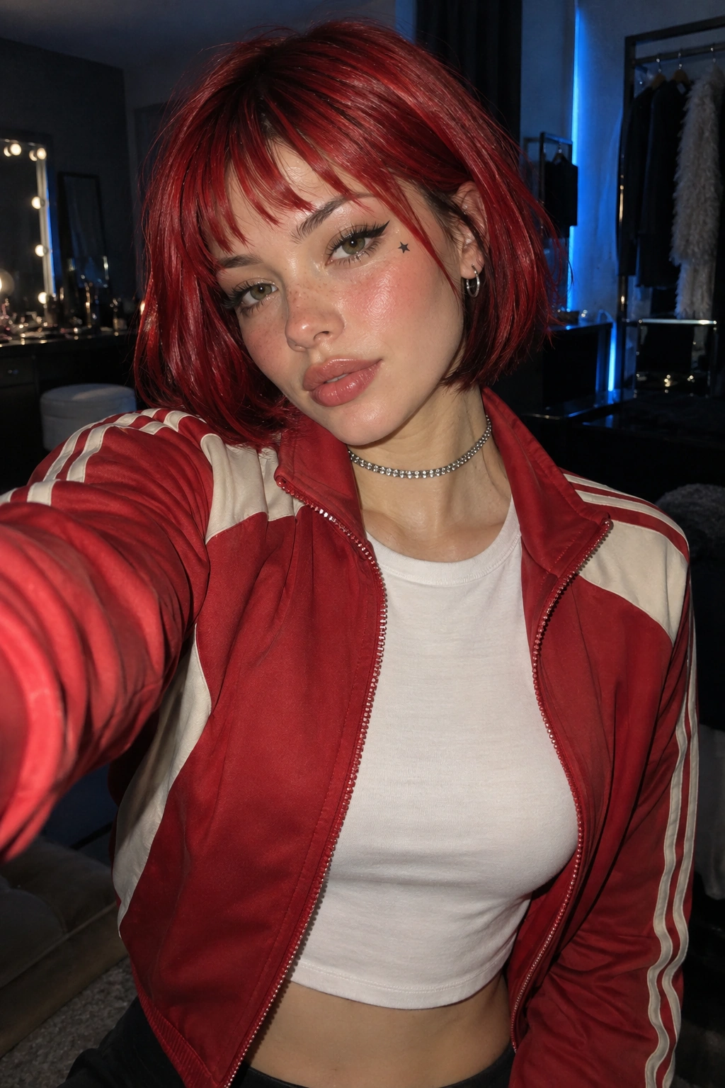 Original red-haired Vessa showcase character